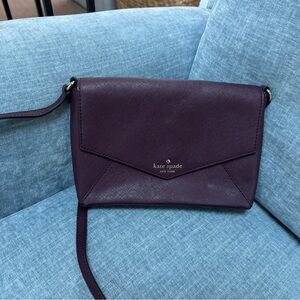 Kate Spade burgundy crossbody